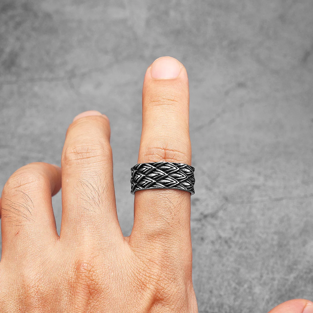 Unique Eagle Feather Men Rings - Vintage Fashion Newtown review and price