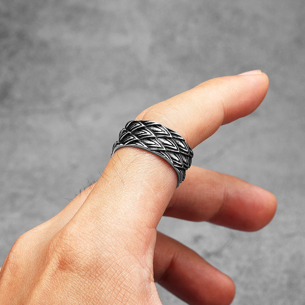 Unique Eagle Feather Men Rings - Vintage Fashion Newtown review and price