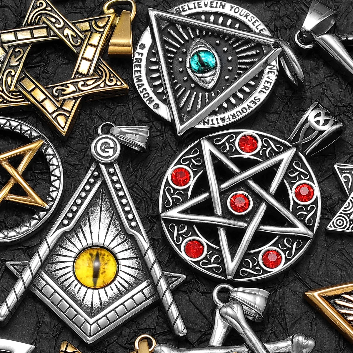 Salomon Star of David Masonic  - Vintage Fashion Newtown review and price