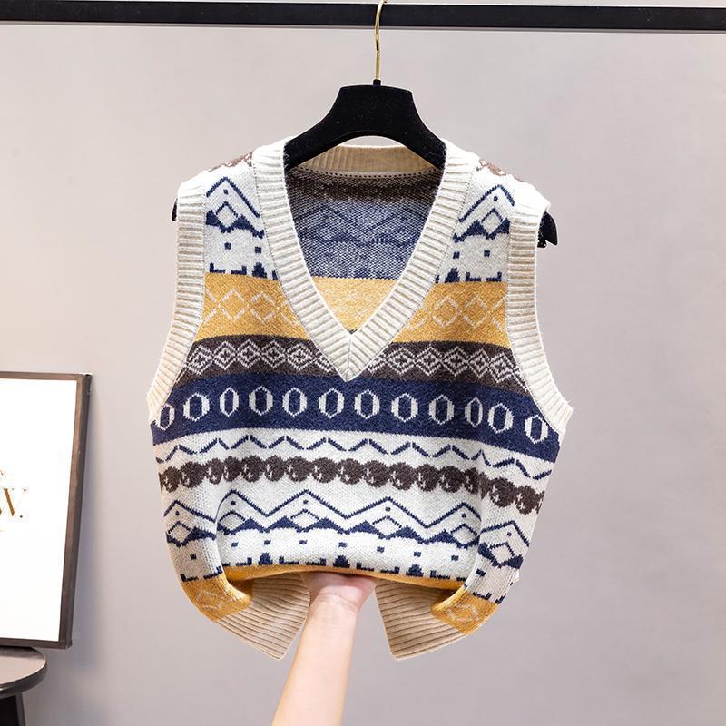 Fashion Knitted Vest Women's A - Vintage Fashion Newtown review and price