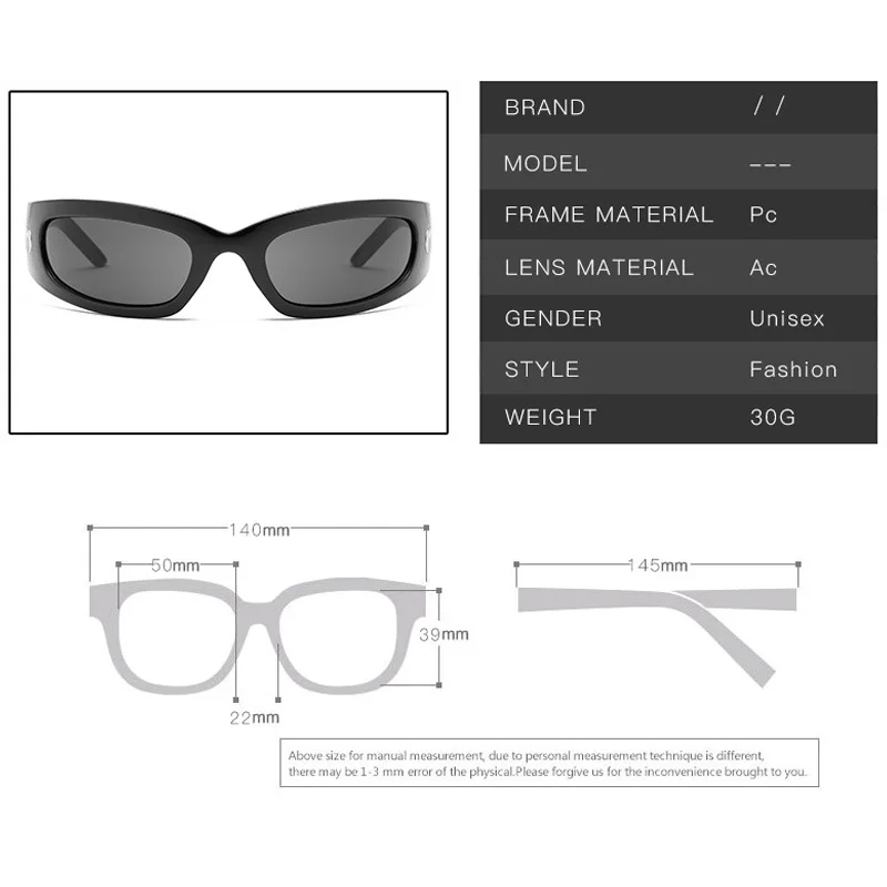 Resin Y2K Glasses Tiktok Lense - Vintage Fashion Tiktok review and price