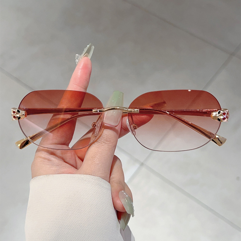 ZXIAC Trend Retro Rimless Squa - Vintage Fashion Tiktok review and price