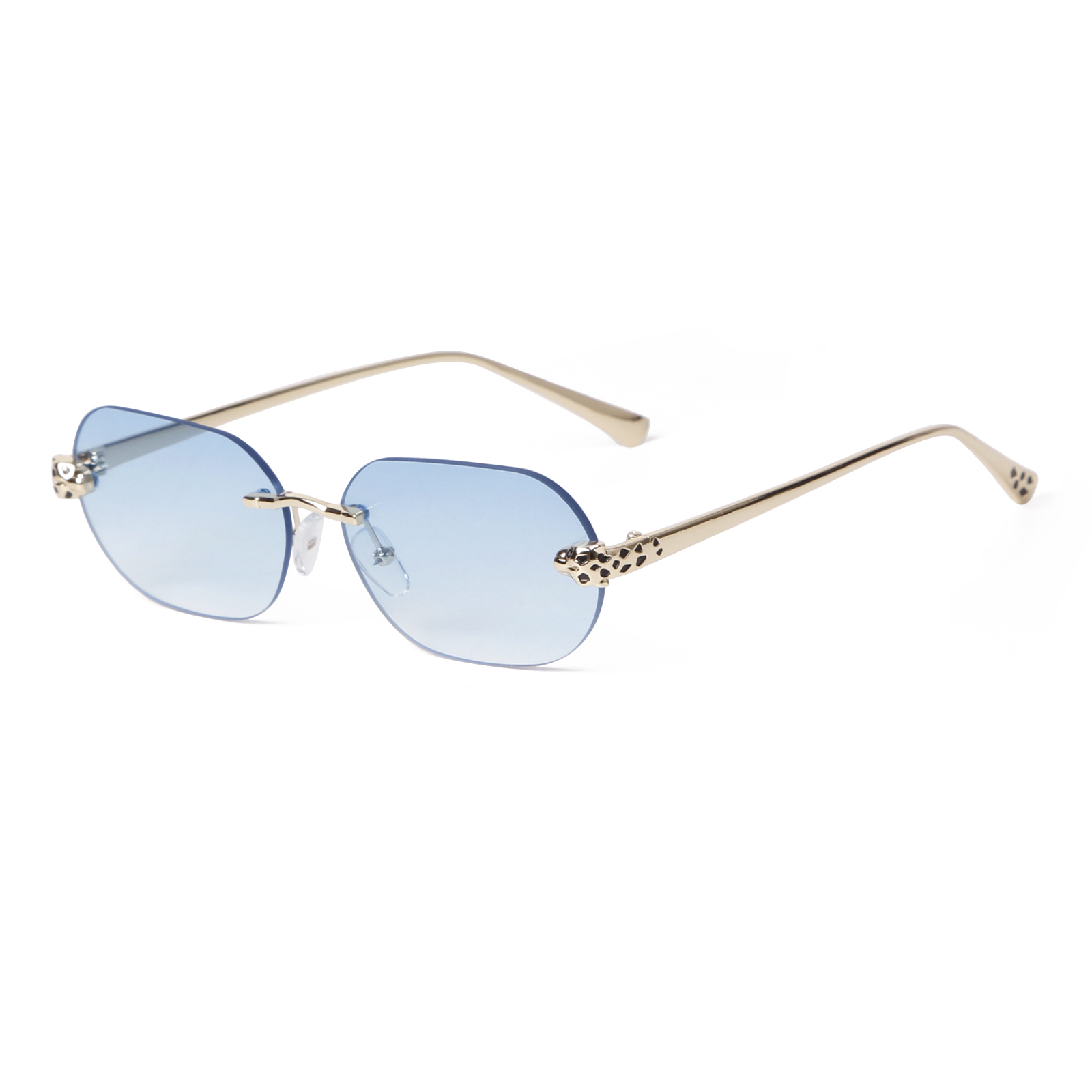 ZXIAC Trend Retro Rimless Squa - Vintage Fashion Tiktok review and price